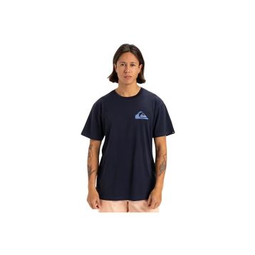 Quiksilver EQYZT08055-KTP0 Window Pane Mavi Günlük Stil Erkek T-shirt