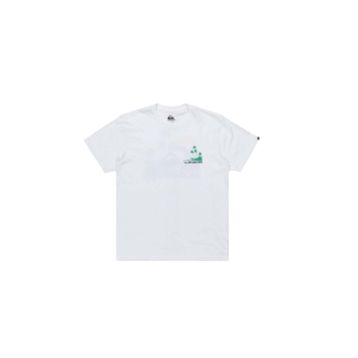 Quiksilver EQYZT08057-908 Palm Lines Ss Beyaz Günlük Stil Erkek T-shirt