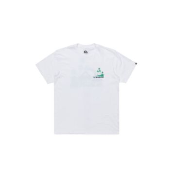 Quiksilver EQYZT08057-908 Palm Lines Ss Beyaz Günlük Stil Erkek T-shirt