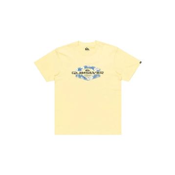 Quiksilver EQYZT08063-YEM0 Locked Up Sarı Günlük Stil Erkek T-shirt