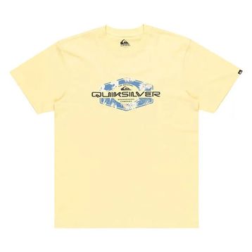 Quiksilver EQYZT08063-YEM0 Locked Up Sarı Günlük Stil Erkek T-shirt