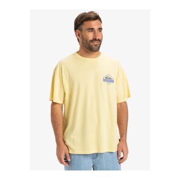 Quiksilver EQYZT08063-YEM0 Locked Up Sarı Günlük Stil Erkek T-shirt