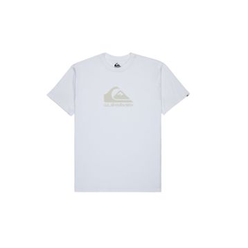 Quiksilver EQYZT08072-908 Ev Comp Logo Beyaz Günlük Stil Erkek T-shirt