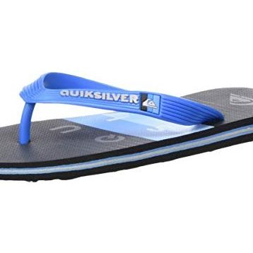 Quiksilver Erkek Çocuk Molokai Word Block Youth Plaj ve Havuz Ayakkabı