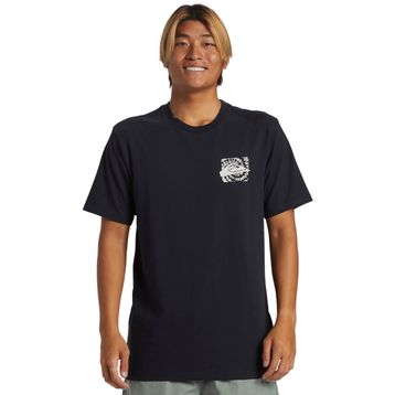 Quiksilver Hurricane Or Hippie Moe Siyah Erkek T-shirt