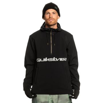 Quiksilver Live For The Ride Siyah Erkek Kapüşonlu Sweatshirt