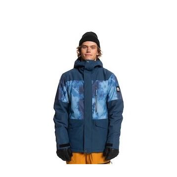 Quiksilver Mission Block JK Renkli Erkek Snowboard Ceketi