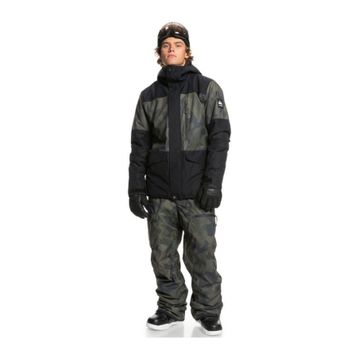 Quiksilver Mission Block JK Renkli Erkek Snowboard Ceketi