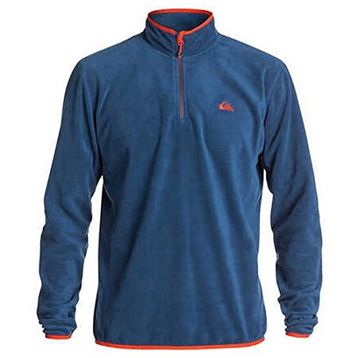 Quiksilver Mission Half Zip Mavi OTLR Erkek Polar