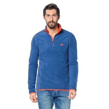 Quiksilver Mission Half Zip Mavi OTLR Erkek Polar