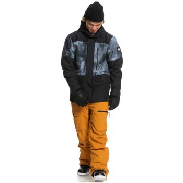 Quiksilver Mission Printed Block Erkek Kayak Montu