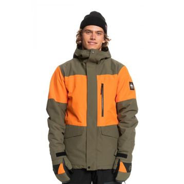 Quiksilver Mission Printed Block Erkek Kayak Montu