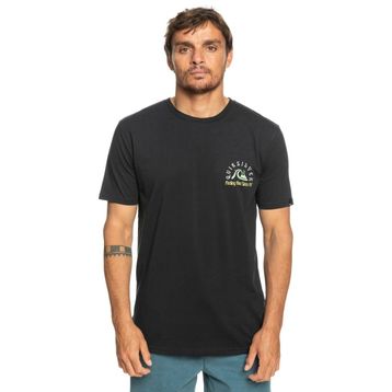 Quiksilver Original Barrel Siyah Erkek T-Shirt