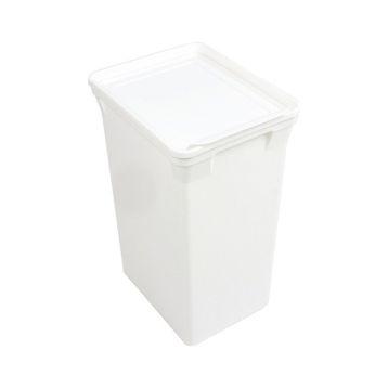Qutu Beyaz 20 lt Çöp Kovası
