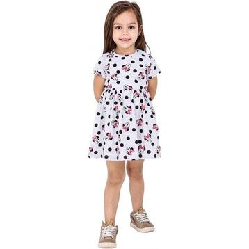 Quzucuk Kids Kız Çocuk Figürlü Gri Elbise