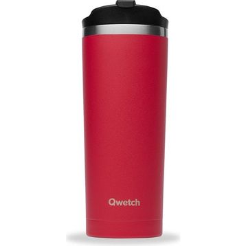 Qwetch QM6097 Isı Yalıtımlı 470 ml Kırmızı Termos