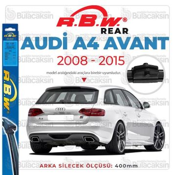 R.B.W 2008-2015 Audi A4 Avant Arka Silecek