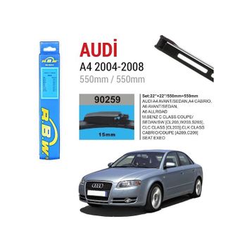 R.B.W Audi A4 2004-2008 Muz Silecek Takımı