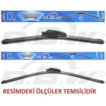 R.B.W Mazda 3 Hatchback BM 600+450 mm 2'li Muz Silecek Seti