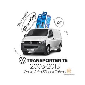 R.B.W Volkswagen Transporter T5 2003-2013 Ön Arka Silecek Seti