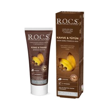 R.O.C.S. Anti Tobacco Kahve ve Tütün Lekelerine Karşı 60 ml Diş Macunu
