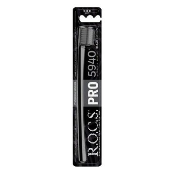 R.O.C.S Pro Black 5940 Kıl Soft Siyah Diş Fırçası
