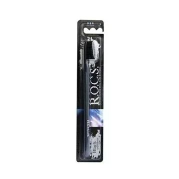 R.O.C.S Sensation Black Edition Black Medium Diş Fırçası