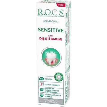 R.O.C.S. Sensitive Diş Eti Bakım 75 ml Diş Macunu