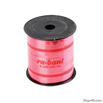Rabant 8 mm 200 m Kırmızı Rafya