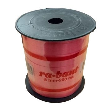 Rabant 8 mm 200 m Kırmızı Rafya
