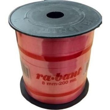 Rabant 8 mm 200 m Kırmızı Rafya