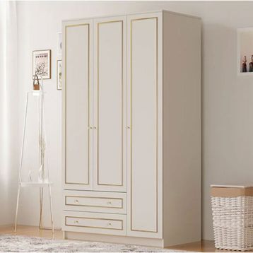 Rabi Gold Mega 3 Kapak 2 Çekmeceli Gardrop