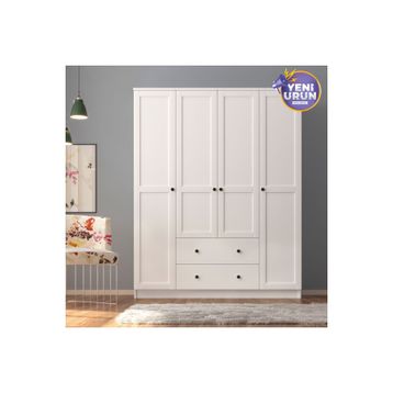 Rabi Side 4 Kapak 2 Çekmece Gardırop