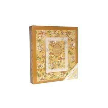 Rabsev 10x15 cm 500 Fotoğraf Kapasiteli Kutulu Çiçek Desenli Lüks Ofset Fotoğraf Albümü