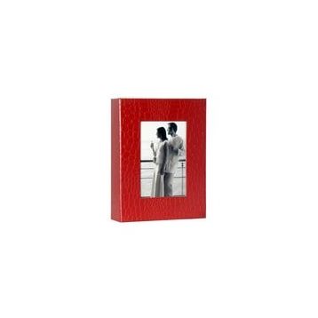 Rabsev 13x18 cm 200 Fotoğraf Kapasiteli Lüks Pencereli Deri Fotoğraf Albümü