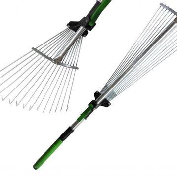 Raco 18-56 cm Teleskopik Saplı Ayarlı Metal Tırmık