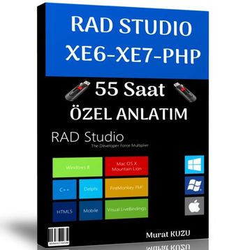 RAD Studio Görüntülü Eğitim Seti Enine Boyuna Eğitim