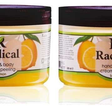 Radical Limon 2x300 ml El Vücut Peeling Krem