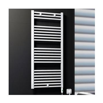 Radiva 50x120 cm Haiti Beyaz Elektrikli Havlupan