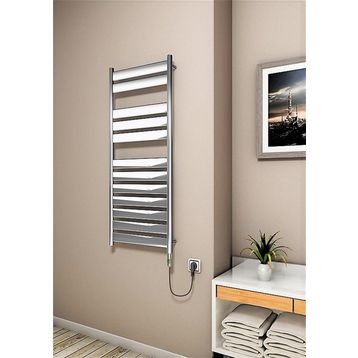 Radiva Bora Bora 300 W 500x1200 cm Krom On Off Düğmeli Elektrikli Havlupan