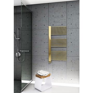 Radiva Male 600 x 1190 Altın Renkli Dekoratif Havlupan