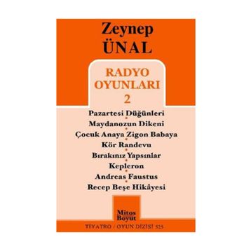 Radyo Oyunları - 2 - Zeynep Ünal