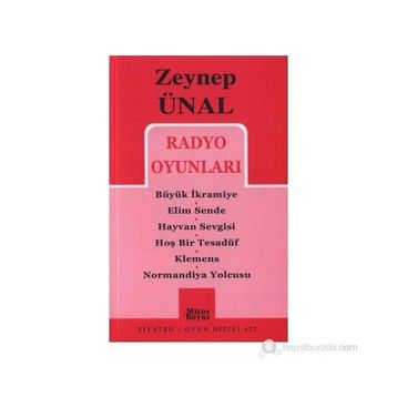 RADYO OYUNLARI - ZEYNEP ÜNAL