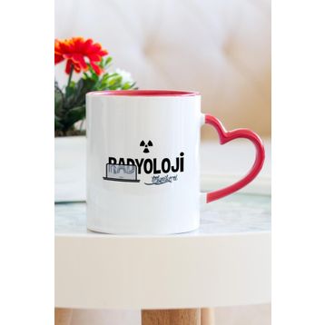 Radyoloji Teknikeri Kalpli Kupa Bardak