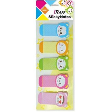 Raff Bebek Desenli Yapışkanlı 5x25 Yaprak Not Kağıdı