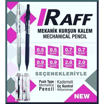 Raff Metal 0.5 mm Beyaz Versatil Kalem