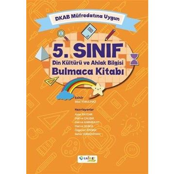 Rağbet Yayınları 5. Sınıf Din Kültürü ve Ahlak Bilgisi Bulmaca Kitabı