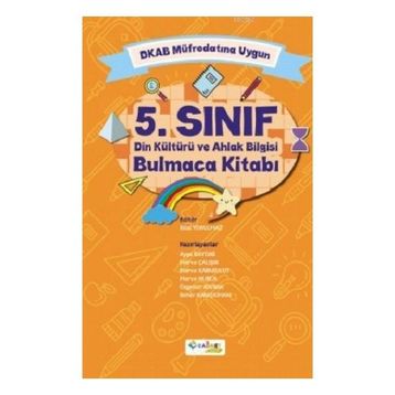 Rağbet Yayınları 5. Sınıf Din Kültürü ve Ahlak Bilgisi Bulmaca Kitabı