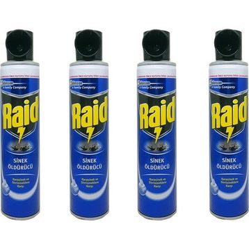 Raid 300 ml 4'lü Sinek Öldürücü Sprey