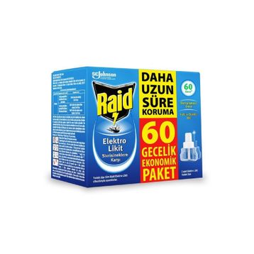 Raid 60 Gece Elektro Likit Yedek